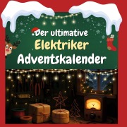 Cover-Bild zum Titel 'Der ultimative Elektriker-Adventskalender' von 'Theo Günther'
