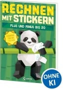 Cover-Bild zum Titel 'Rechnen mit Stickern - Plus und Minus bis 20' von 'Alisha Zucker'