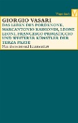 Cover-Bild zum Titel 'Das Leben des Pordenone, Marcantonio Raimondi, Leone Leoni, Francesco Primaticcio und weiterer Künstler der Terza Parte' von 'Giorgio Vasari'