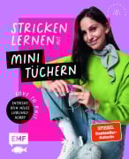 Cover-Bild zum Titel 'Love to knit: Stricken lernen mit Mini-Tüchern von @maschenfein' von 'Marisa Nöldeke, Lisa Kirchhoff, Sandra Groll'