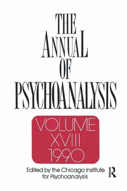 The Annual of Psychoanalysis, V. 18 - 