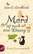 Cover-Bild zum Titel 'Mord ist auch eine Lösung' von 'Jean G. Goodhind'
