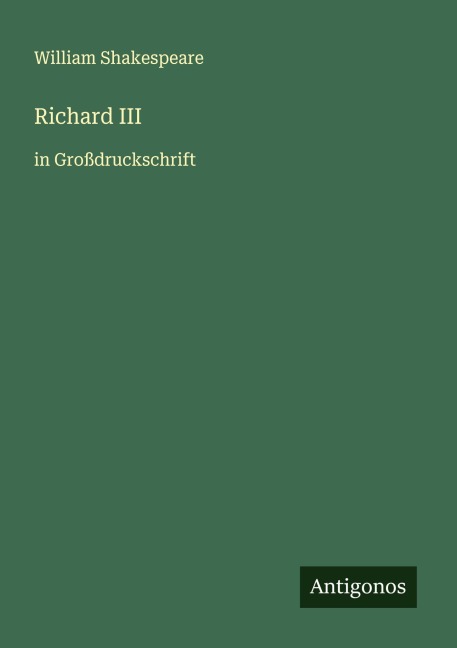 Richard III - William Shakespeare