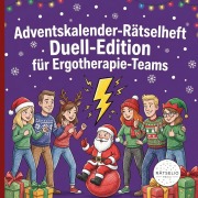 Cover-Bild zum Titel 'Adventskalender-Rätselheft' von 'Rätselio Media'