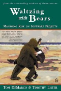 Cover-Bild zum Titel 'Waltzing with Bears' von 'Tom DeMarco, Tim Lister'