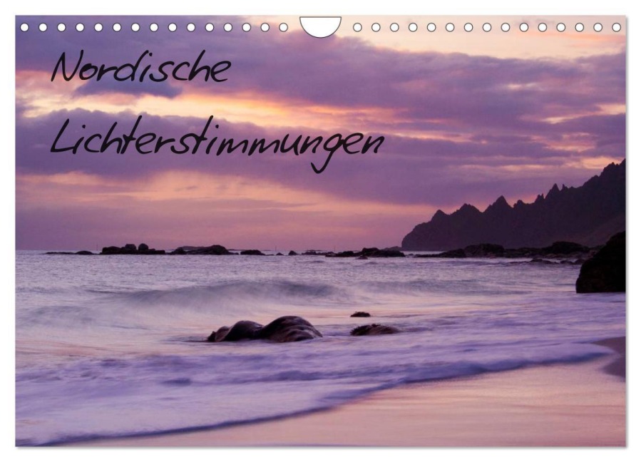 Nordische Lichterstimmungen (Wandkalender 2026 DIN A4 quer), CALVENDO Monatskalender - Anja Ergler