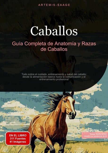 Caballos: Guía Completa de Anatomía y Razas de Caballos - Artemis Saage