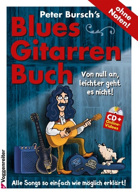 PB's Bluesgitarrenbuch (CD+DVD) - Peter Bursch