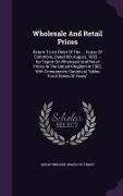 Cover-Bild zum Titel 'Wholesale And Retail Prices' von ''