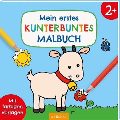 Mein erstes kunterbuntes Malbuch - 