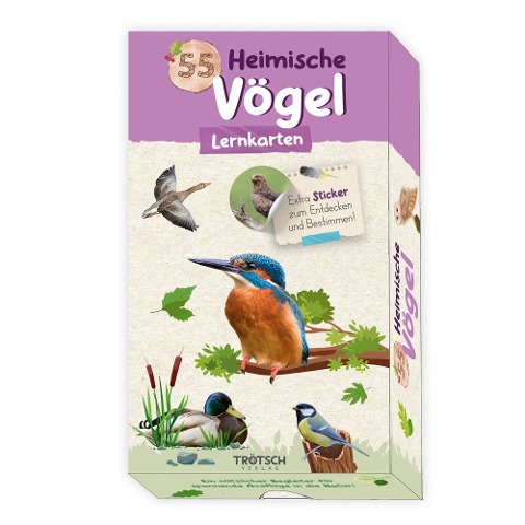 Trötsch 55 Lernkarten Heimische Vögel - 