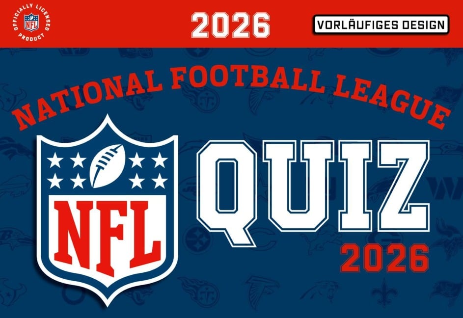 NFL Quiz Kalender - 2026 - Holger Weishaupt