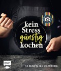 Cover-Bild zum Titel 'Kein Stress günstig kochen' von 'kein Stress kochen'