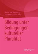 Cover-Bild zum Titel 'Bildung unter Bedingungen kultureller Pluralität' von ''