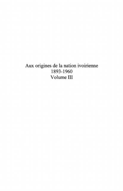 Aux origines de la nation ivoirienne 189 - Rene