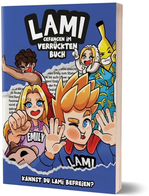 Lami. Gefangen im verrückten Buch - Lami, Matthias Kempke