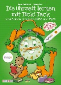 Cover-Bild zum Titel 'Die Uhrzeit lernen mit Ticki Tack und seinen Freunden Silas und Pipsi' von 'Hans Karl Zeisel'