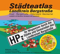 Cover-Bild zum Titel 'Städteatlas Landkreis Bergstraße 1:13.000' von 'Michael Messer'