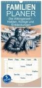 Cover-Bild zum Titel 'Familienplaner 2027 - Die Wikingerzeit - Helden, Könige und Entdeckungen mit 5 Spalten (Wandkalender, 21 x 45 cm) CALVENDO' von 'Anja Frost'