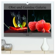 Cover-Bild zum Titel 'Obst und Gemüse Galerie (hochwertiger Premium Wandkalender 2026 DIN A2 quer), Kunstdruck in Hochglanz' von 'Ingo Laue'
