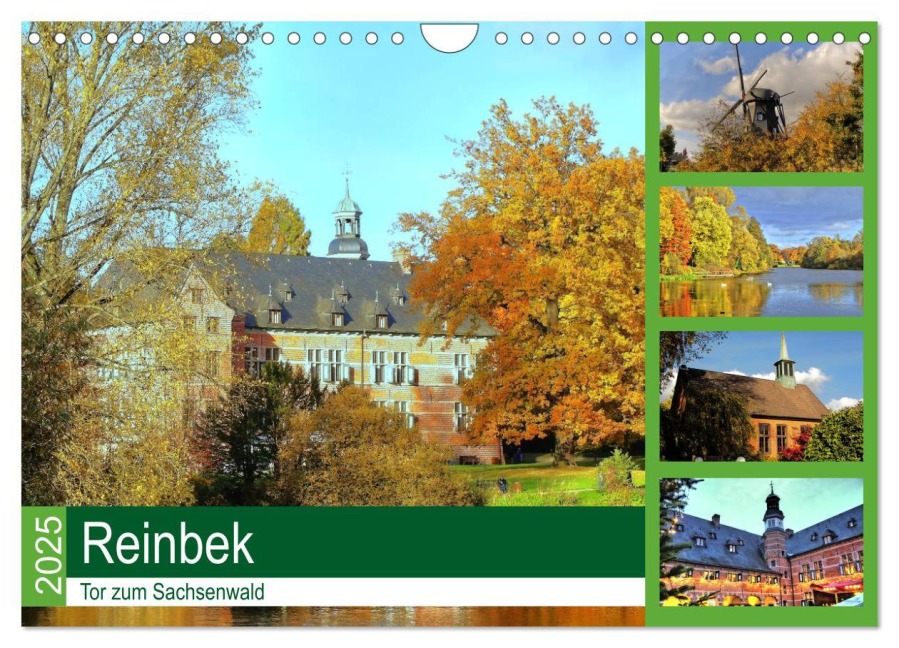 Reinbek, Tor zum Sachsenwald (Wandkalender 2025 DIN A4 quer), CALVENDO Monatskalender - Christoph Stempel