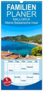 Cover-Bild zum Titel 'Familienplaner 2027 - MALLORCA, Meine Balearische Insel mit 5 Spalten (Wandkalender, 21 x 45 cm) CALVENDO' von 'Andrea Dreegmeyer'