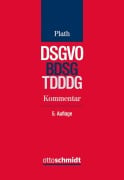 Cover-Bild zum Titel 'DSGVO/BDSG/TDDDG' von 'Anna Eickmeier, Lutz Schreiber, Axel Freiherr Von Dem Bussche, Jan-Michael Grages, Matthias A. Struck'