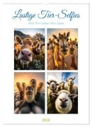 Cover-Bild zum Titel 'Lustige Tier-Selfies (Wandkalender 2026 DIN A2 hoch), CALVENDO Monatskalender' von 'Steffen Gierok-Latniak'