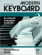 Cover-Bild zum Titel 'Modern Keyboard 2 + CD' von 'Günter Loy'
