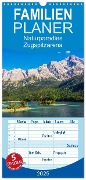 Familienplaner 2025 - Naturparadies Zugspitzarena mit 5 Spalten (Wandkalender, 21 x 45 cm) CALVENDO - Sascha Ferrari