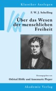 Cover-Bild zum Titel 'F. W. J. Schelling: Über das Wesen der menschlichen Freiheit' von ''