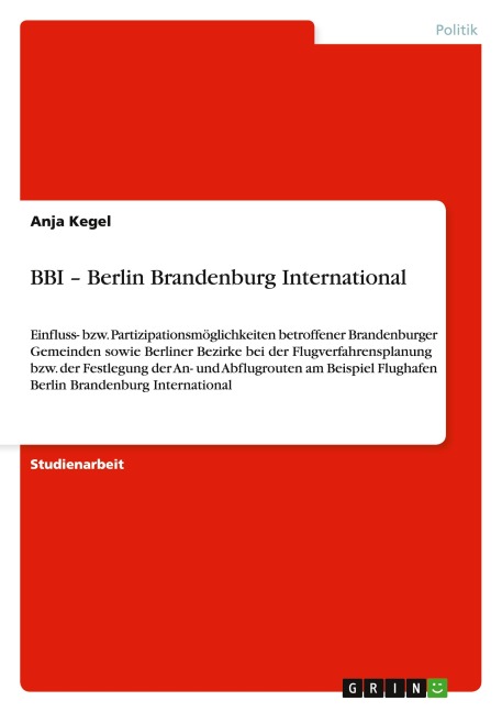BBI - Berlin Brandenburg International - Anja Kegel