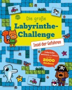 Cover-Bild zum Titel 'Die große Labyrinthe-Challenge. Insel der Gefahren (Mit über 2.000 Stickern)' von ''