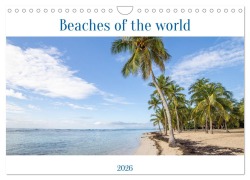 Cover-Bild zum Titel 'Beaches of the world (Wall Calendar 2026 DIN A4 landscape), CALVENDO 12 Month Wall Calendar' von 'Jan Wehnert'