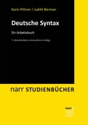 Cover-Bild zum Titel 'Deutsche Syntax' von 'Karin Pittner, Judith Berman'