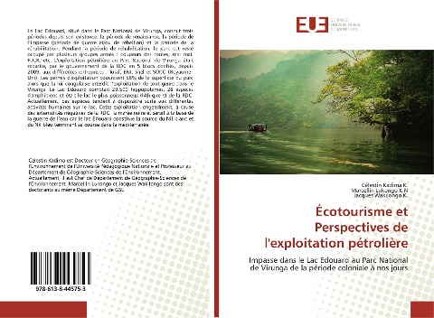 Écotourisme et Perspectives de l'exploitation pétrolière - Célestin Kadima K., Marcellin Lukongo K. N, Jacques Wakilongo K.
