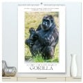 Emotionale Momente: Aus dem Leben der Familie Gorilla. (hochwertiger Premium Wandkalender 2025 DIN A2 hoch), Kunstdruck in Hochglanz - Ingo Gerlach GDT