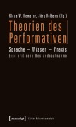 Cover-Bild zum Titel 'Theorien des Performativen' von ''