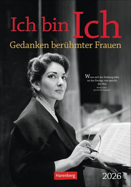 Ich bin Ich Wochen-Kulturkalender 2026 - Gedanken berühmter Frauen - Ulrike Issel