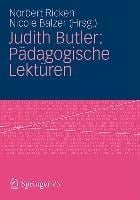 Judith Butler: Pädagogische Lektüren - 