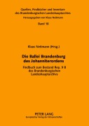 Cover-Bild zum Titel 'Die Ballei Brandenburg des Johanniterordens' von ''