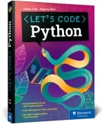 Cover-Bild zum Titel 'Let's code Python' von 'Hauke Fehr, Stephan Elter'