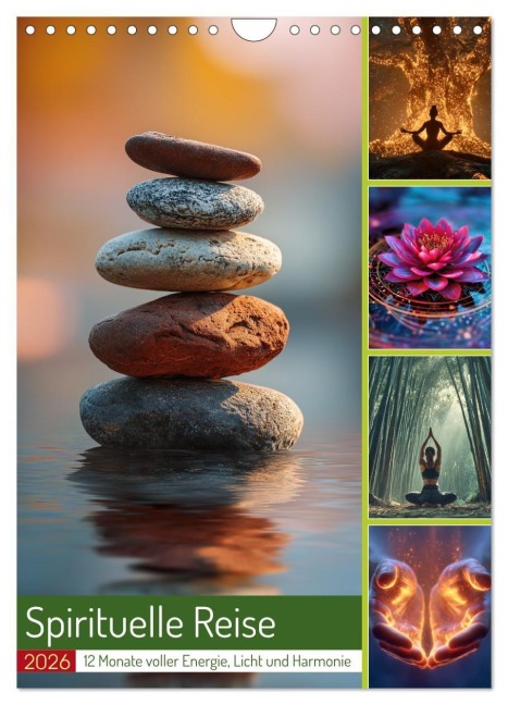 Spirituelle Reise (Wandkalender 2026 DIN A4 hoch), CALVENDO Monatskalender - Steffen Gierok-Latniak