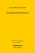 Cover-Bild zum Titel 'Gelenkte Restitution' von 'Alexander Tsyganov'