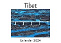 Tibet (Wandkalender 2024, Kalender DIN A4 quer, Monatskalender im Querformat mit Kalendarium, Das perfekte Geschenk) - Anna Müller