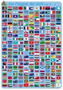 Cover-Bild zum Titel 'Die Flaggen der Welt von A-Z' von 'Helga Momm'