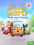 Cover-Bild zum Titel 'Müllauto Marty findet neue Freunde. Ein nachhaltiges Vorlesebuch. Auf Apfelpapier und klimaneutral gedruckt.' von 'Stephanie Lückemeier'
