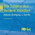 Cover-Bild zum Titel 'Die Leiden des jungen Werther' von 'Johann Wolfgang von Goethe'