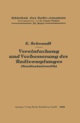 Cover-Bild zum Titel 'Vereinfachung und Verbesserung des Radioempfanges' von 'Erich Schwandt'