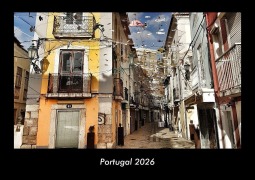 Cover-Bild zum Titel 'Portugal 2026 Fotokalender DIN A3' von 'Tobias Becker'